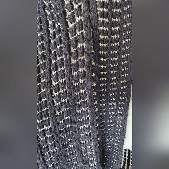 ZaraโShawl Batwing knit wrap sweater - Size Medium - Picture 9 of 9